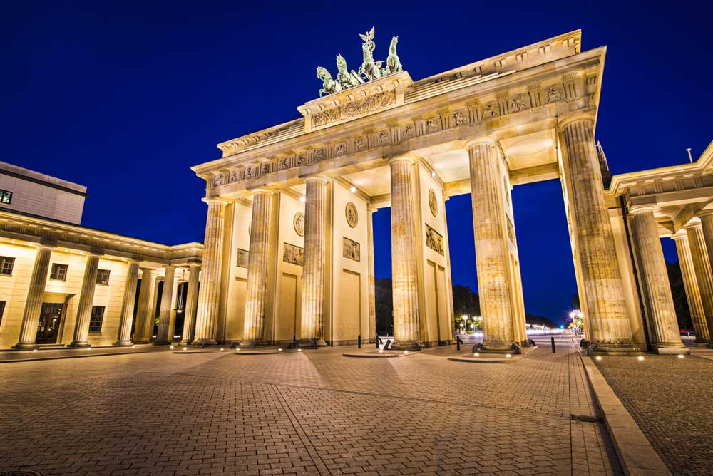 European Cities - Brandenburg Gate in Berlin, Germany (#AA_EURCITY_01)