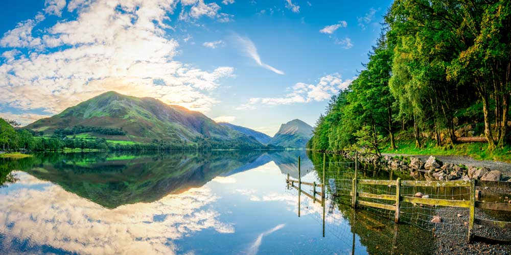 Park Life – Sunrise at Buttermere, Lake District National Park in England (#AA_NPARKS_02P)