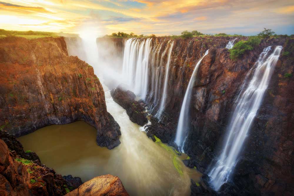 Waterfalls of the World - Victoria Falls, Zimbabwe (#AA_WFALL_06)